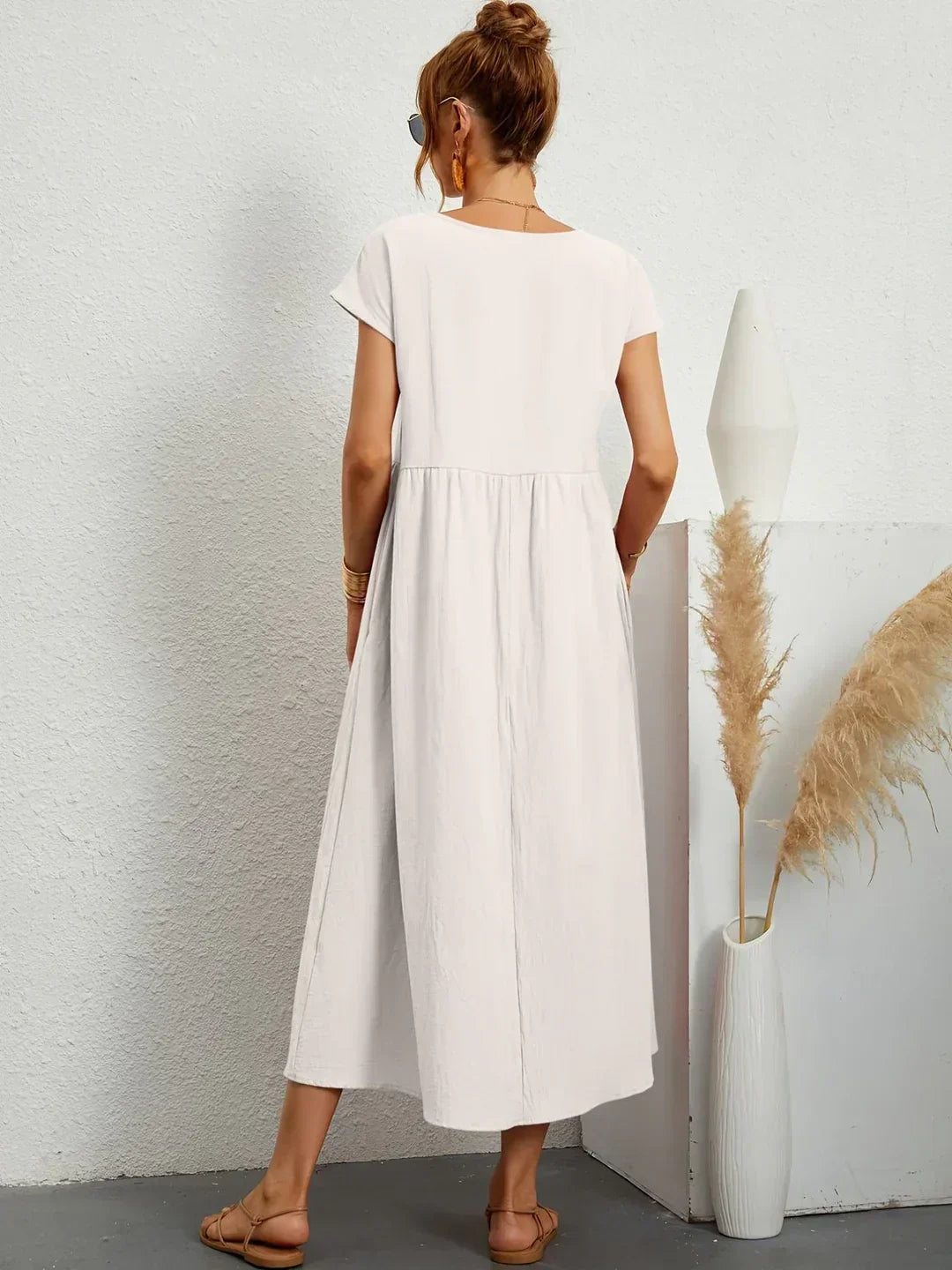 Elena | Casual Midi Dress
