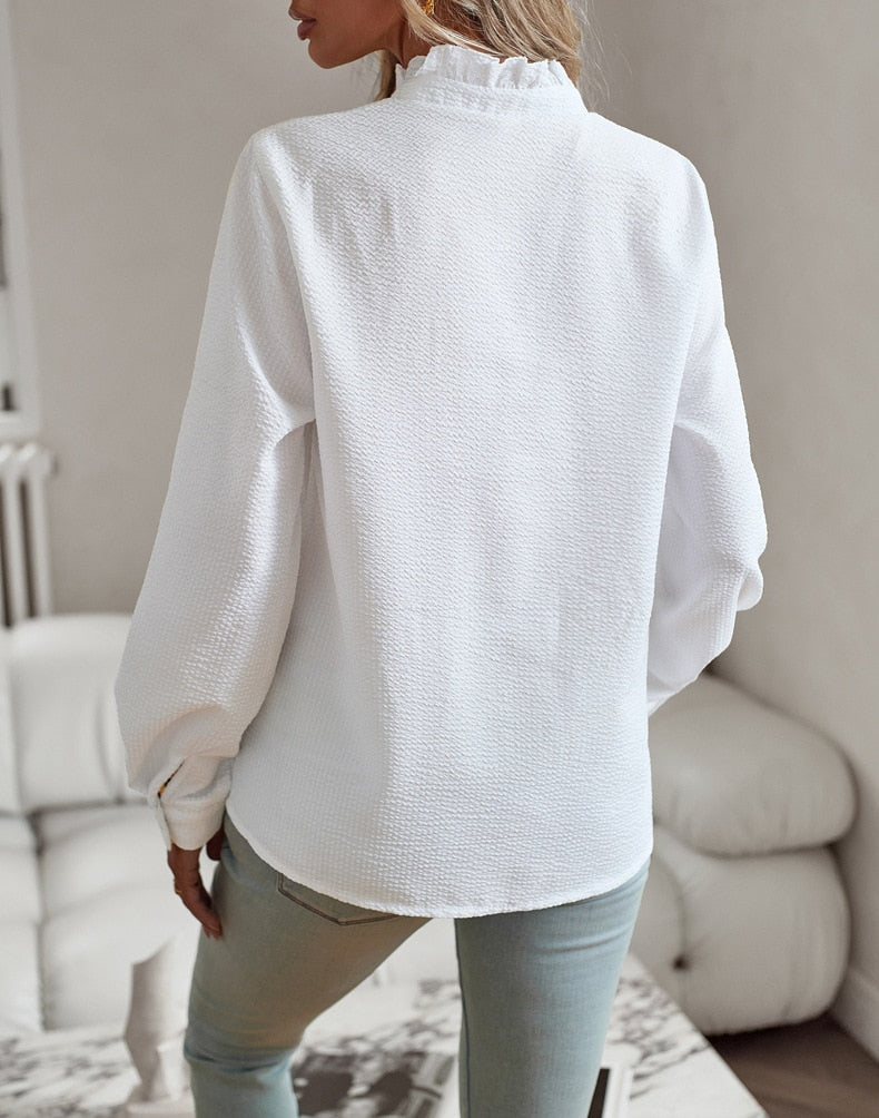 Elizabeth | Comfortable Long Sleeve Blouse