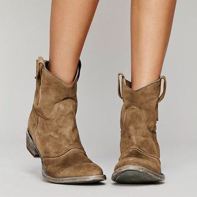 Karen | Suede Ankle Boots Premium