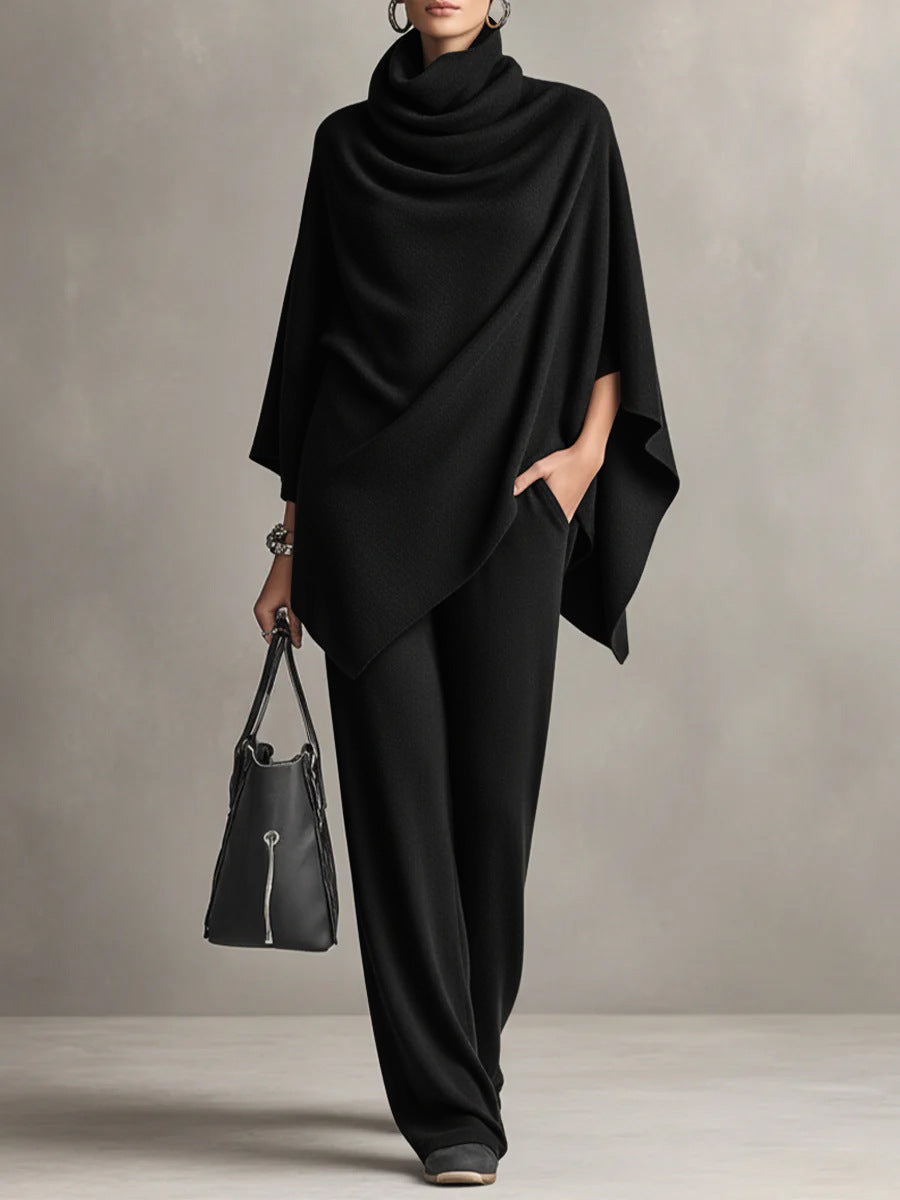 Kaia | Elegant Drape Two-Piece Set
