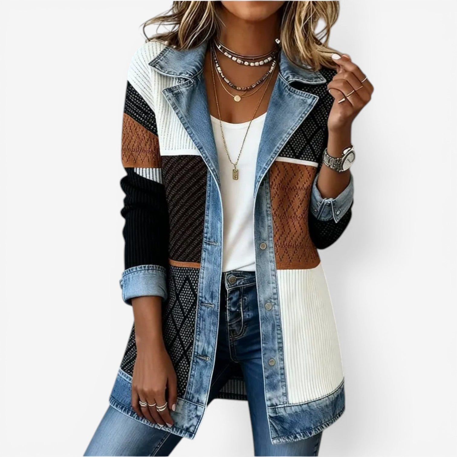 Esme | Coordinated Denim Jacket