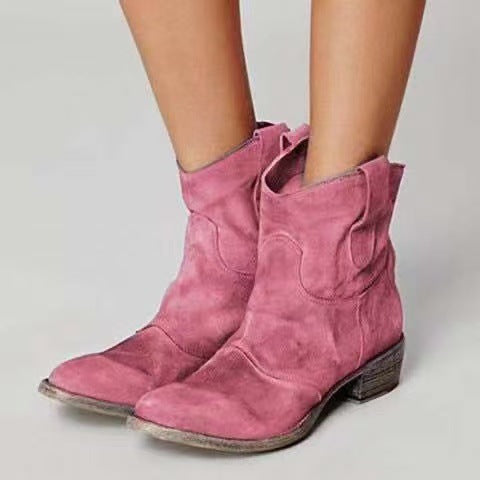 Karen | Suede Ankle Boots Premium