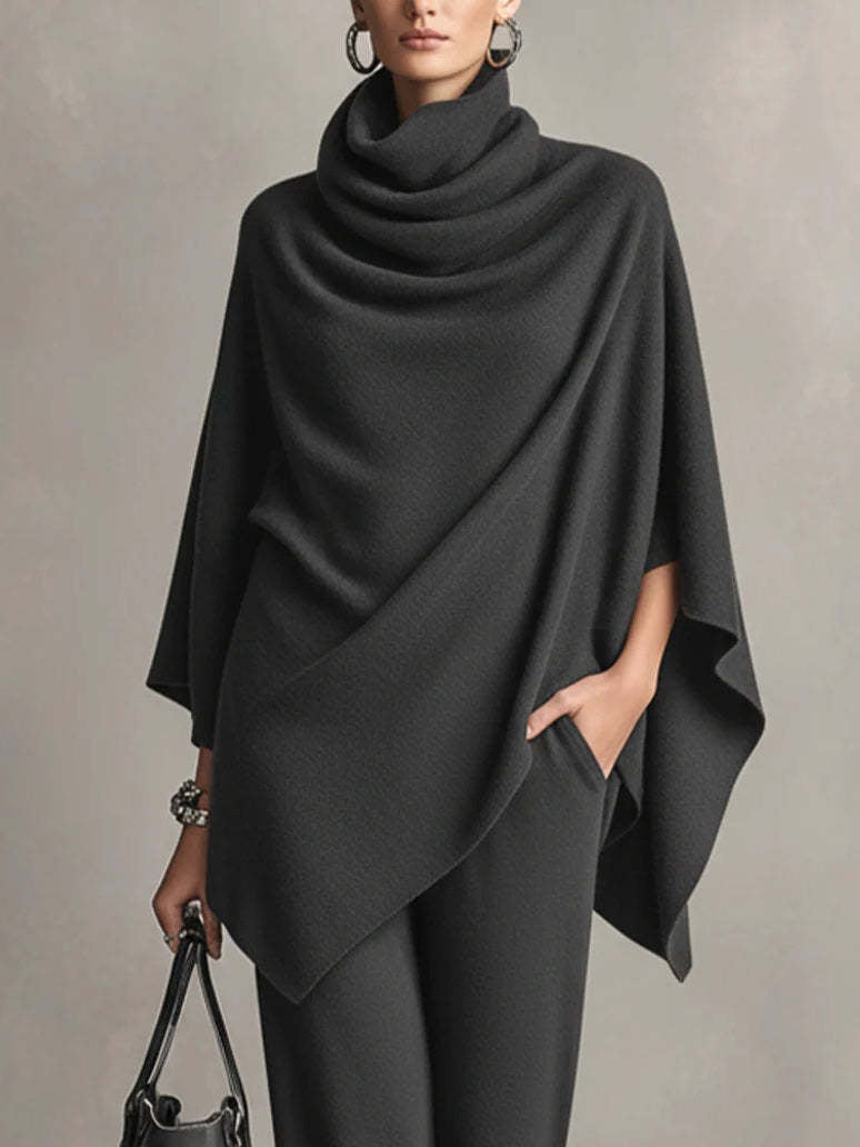 Kaia | Elegant Drape Two-Piece Set