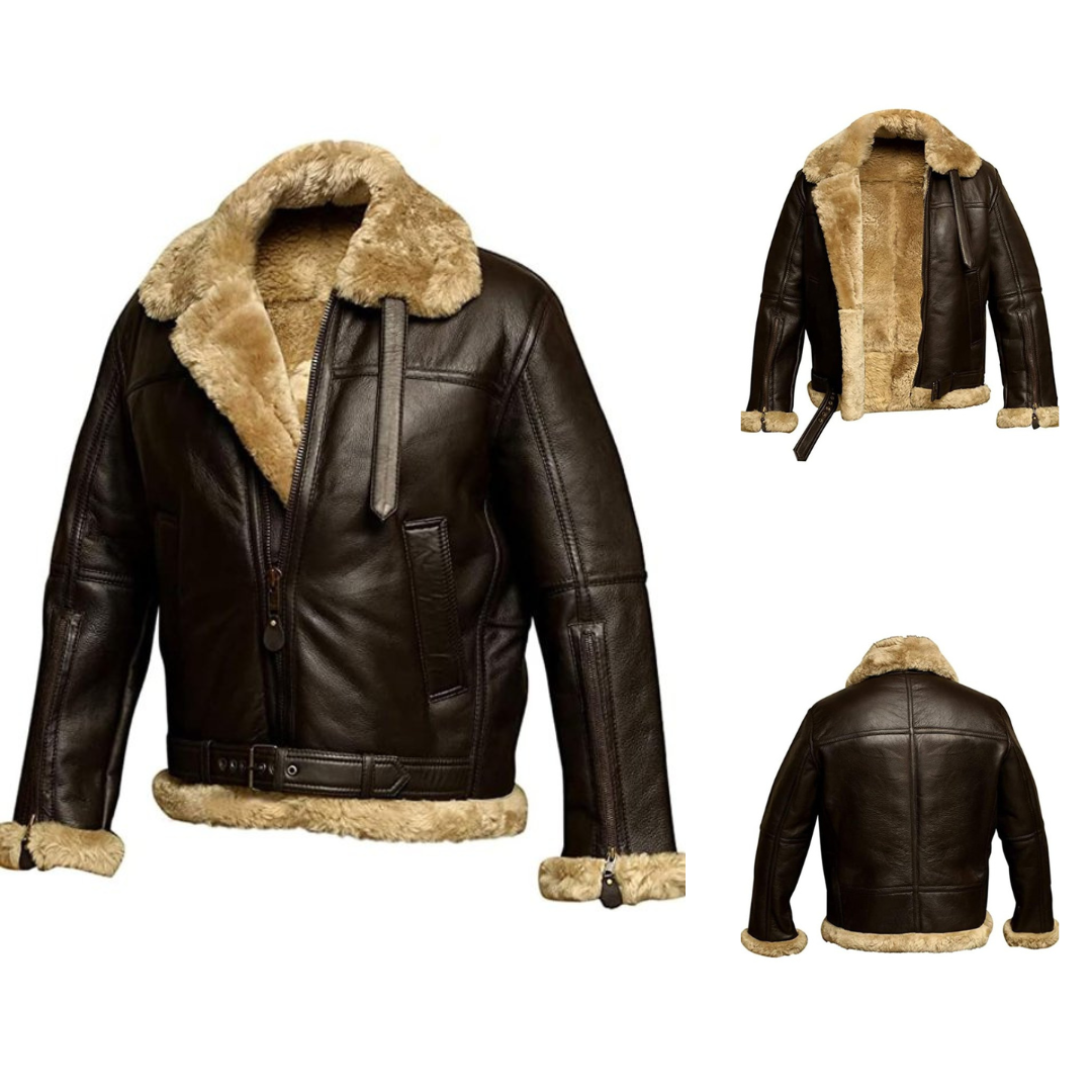 James | Warm Leather Jacket