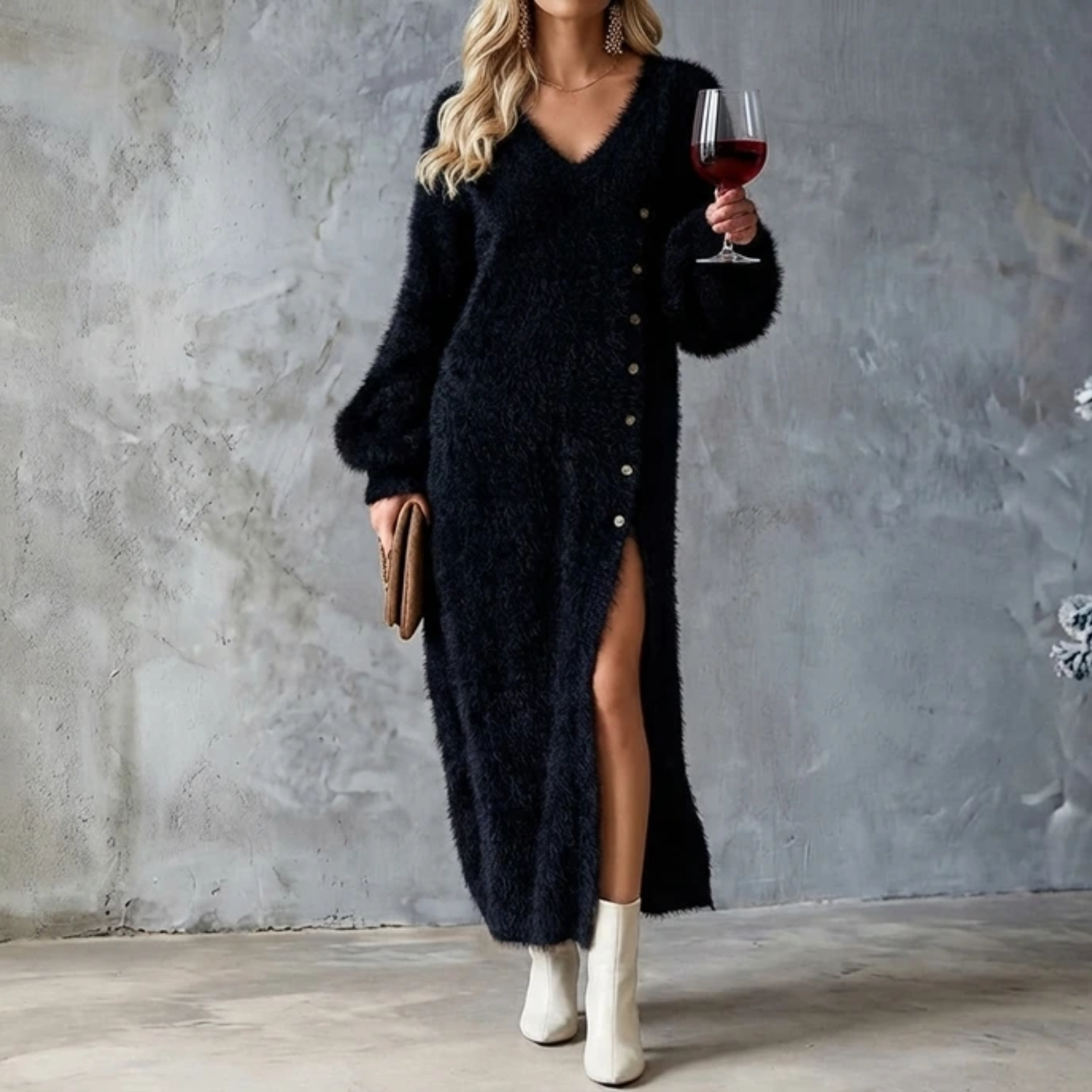 Dorothy | Soft Warm Lounge Dress