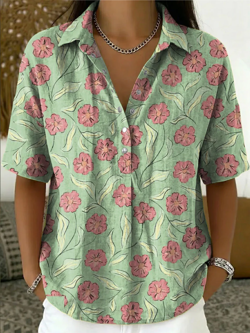 Aurora | Button-Up Blouse