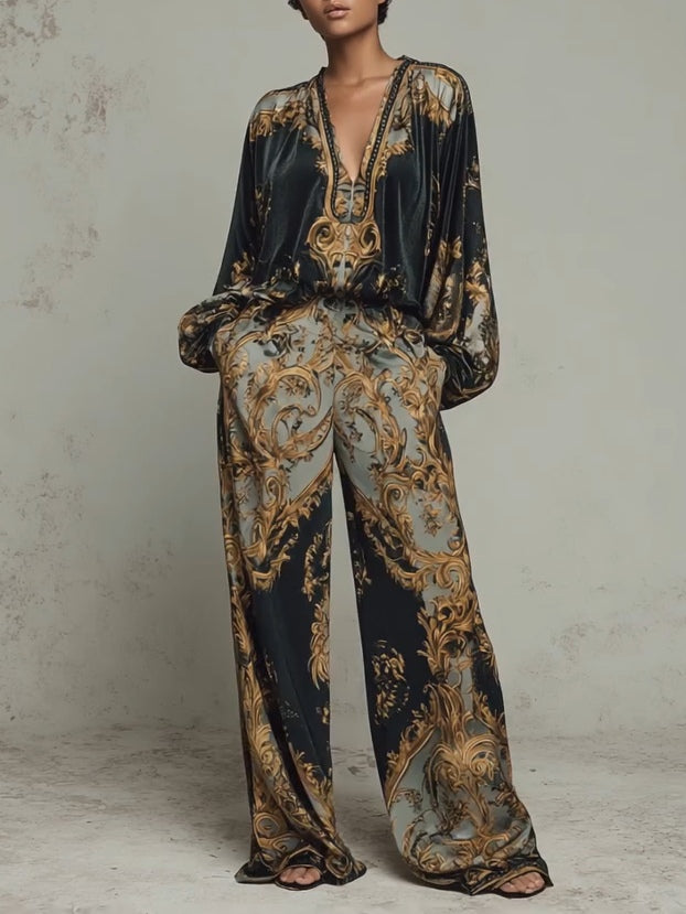 Ashley | Baroque Two-Piece Set