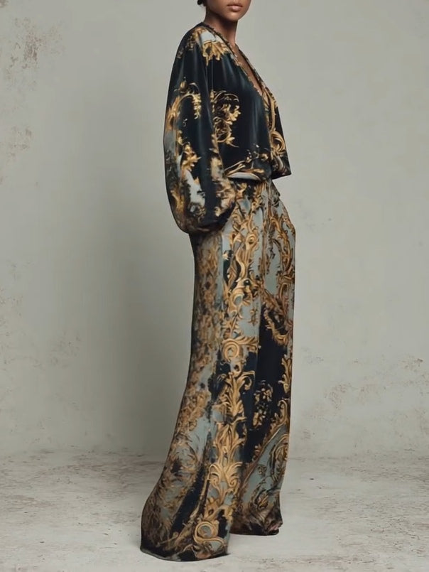 Ashley | Baroque Two-Piece Set
