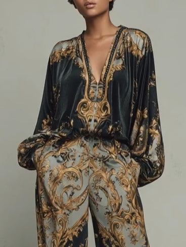 Ashley | Baroque Two-Piece Set