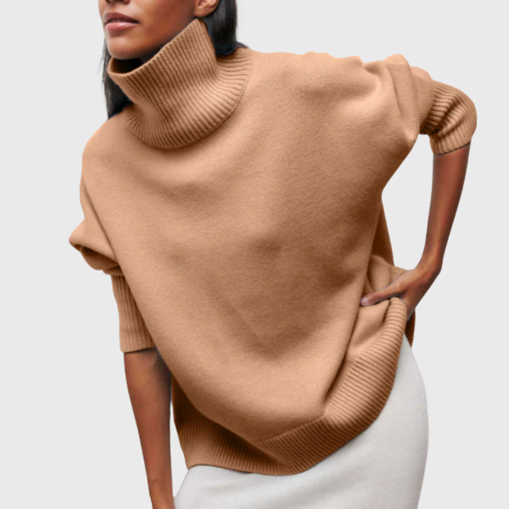 Avery | High Neck Pullover