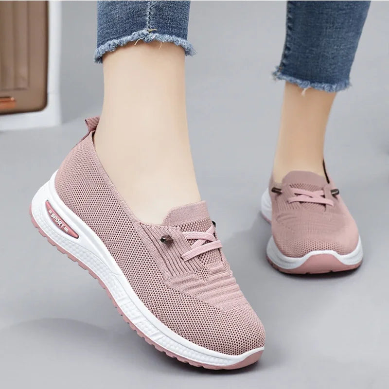 Sarah | Mesh Slip-On Sneakers
