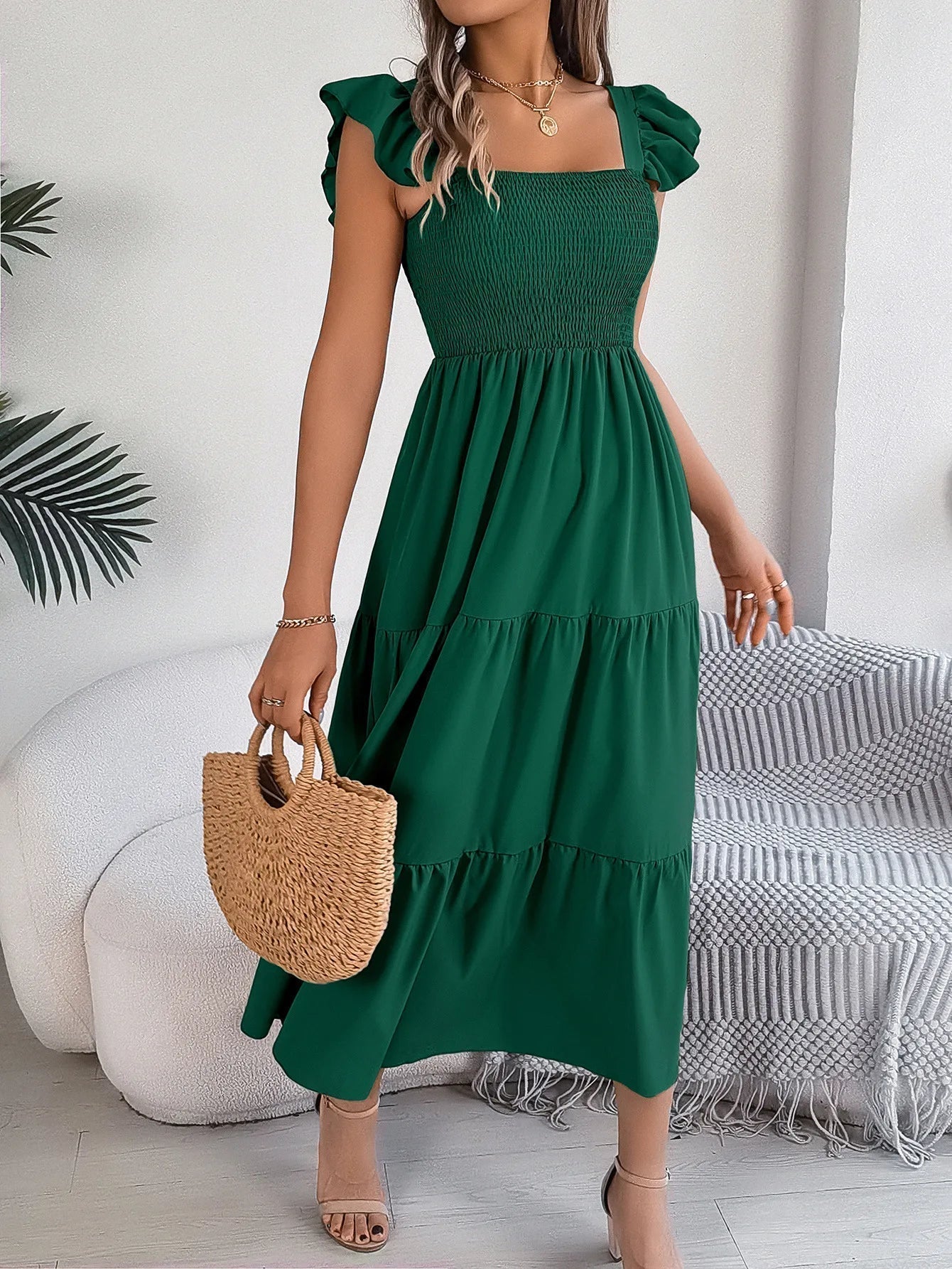 Yessa | Elegant Tiered Dress