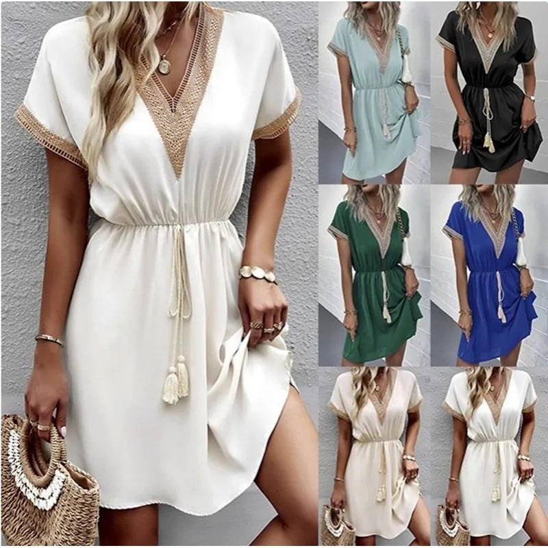 Sabrina | Stylish Bohemian Dress