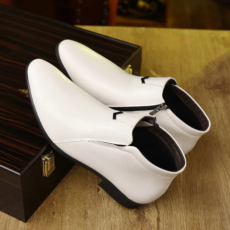 Pierre | Men's Boots with Zipper