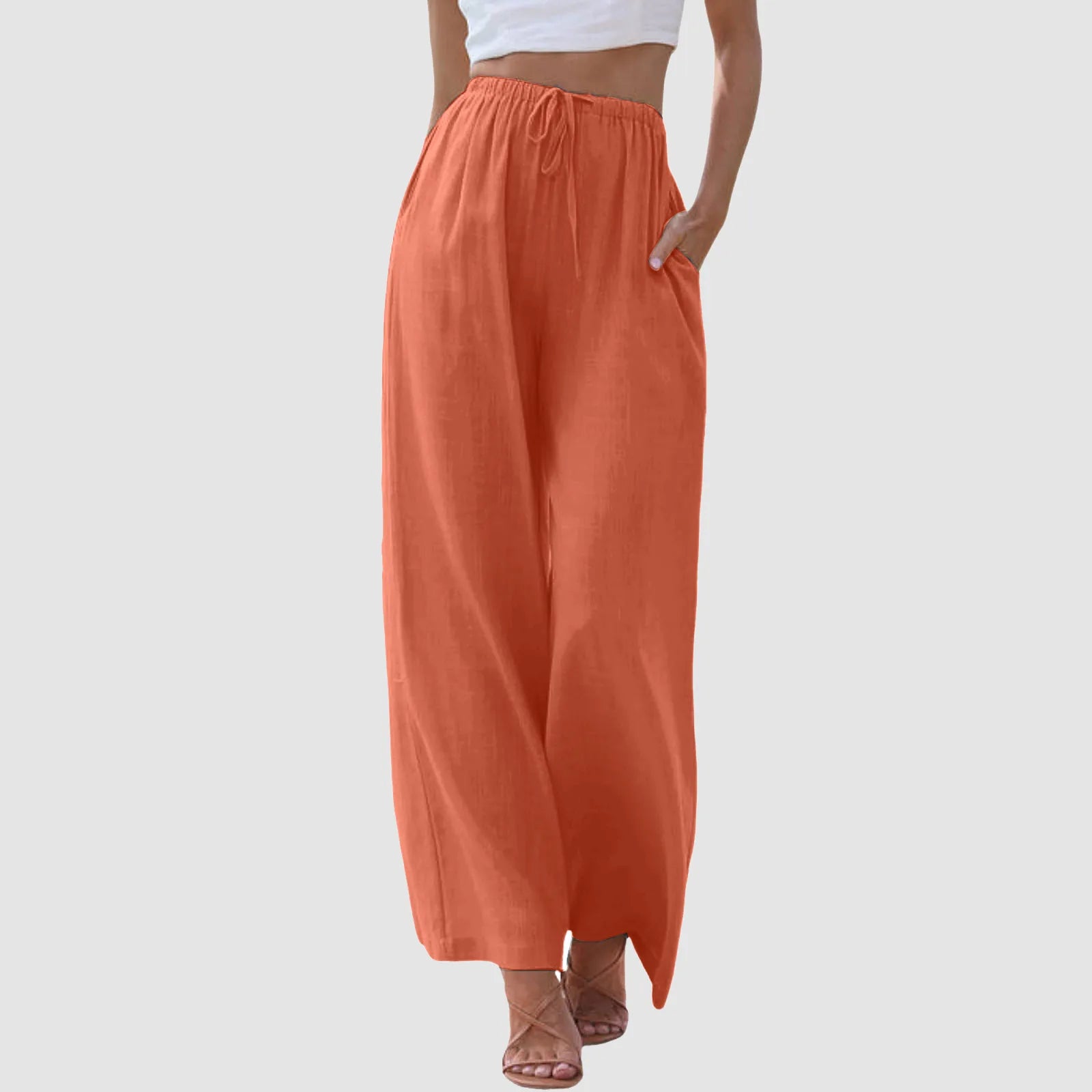 Kimberly | High-Waisted Wide Leg Pants