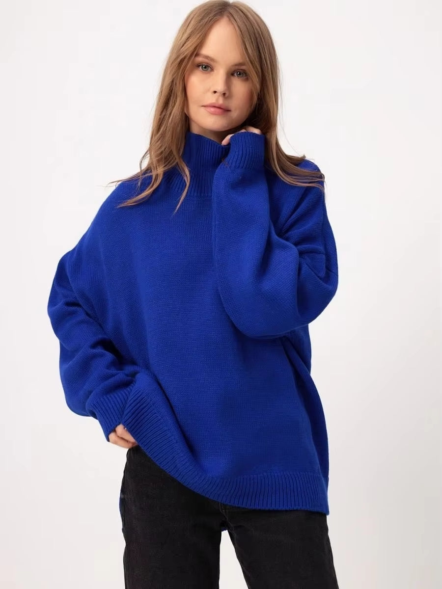 Sarah | Oversized Slit Sweater