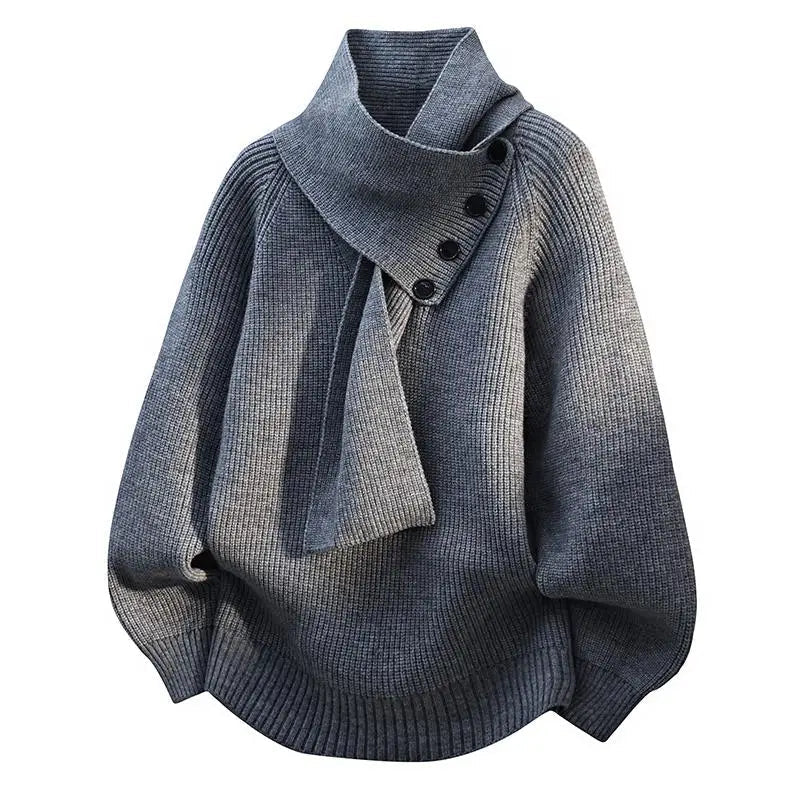 Florence | Cozy Scarf-Neck Sweater