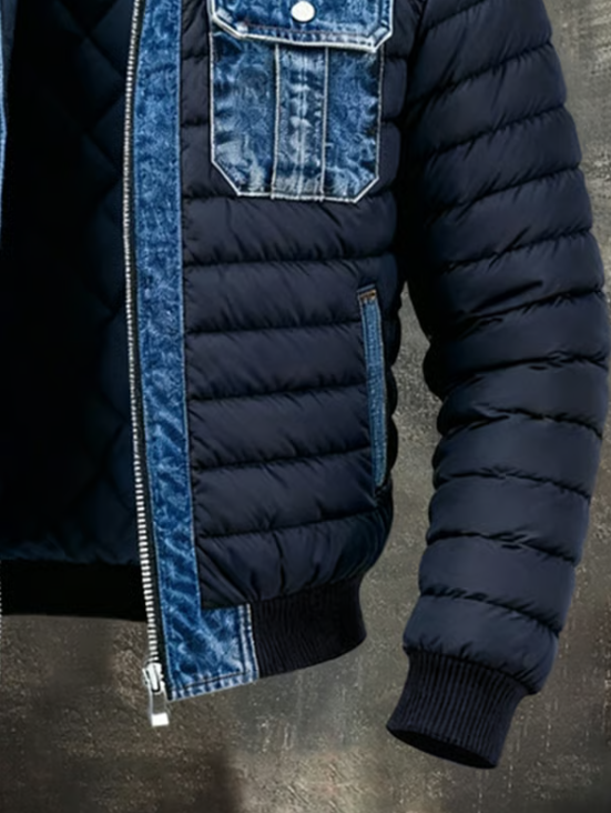 Royce | HYBRID QUILTED DENIM JACKET