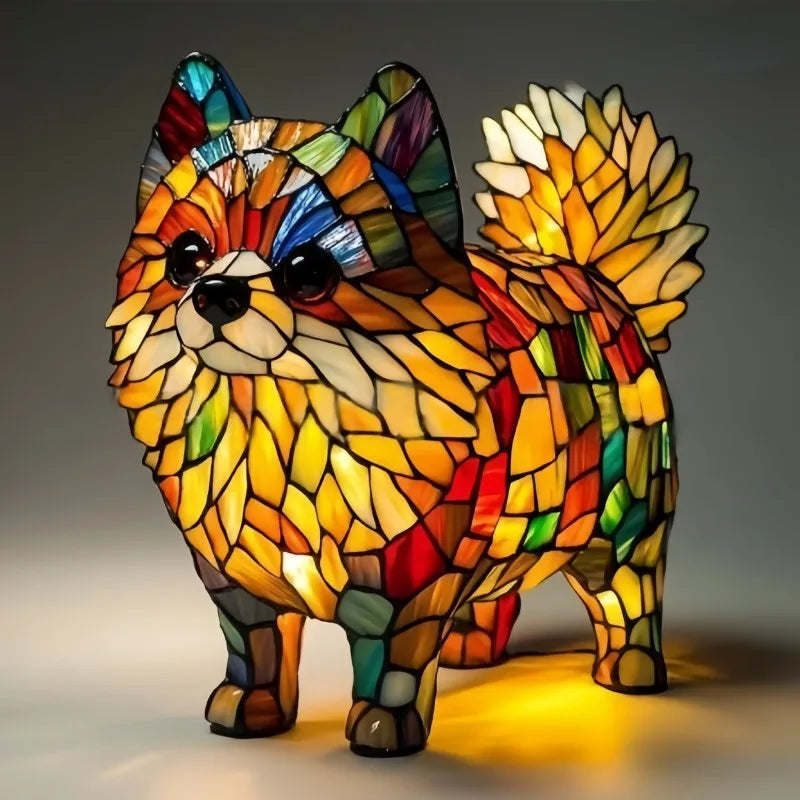 Poupi | Pomeranian sunbeam lamp
