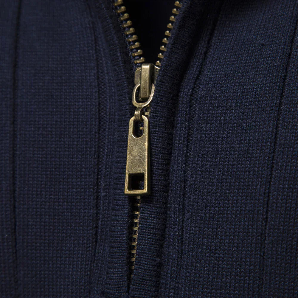 Adrian | Sweater with Zipper