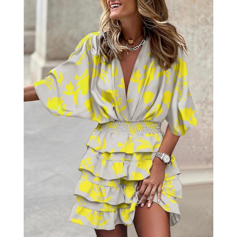 Margaret | Stylish Print Dress