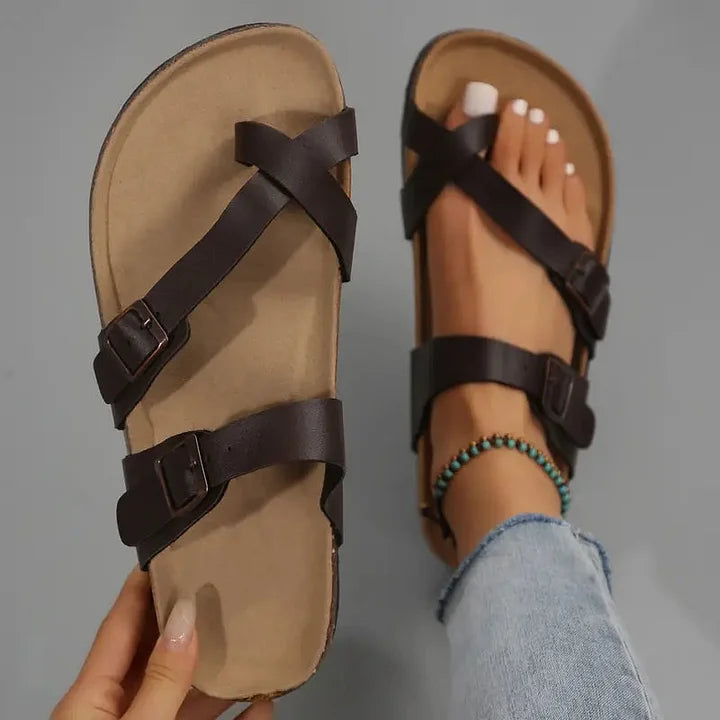 Emily | Casual Sandal with Strap and Buckle