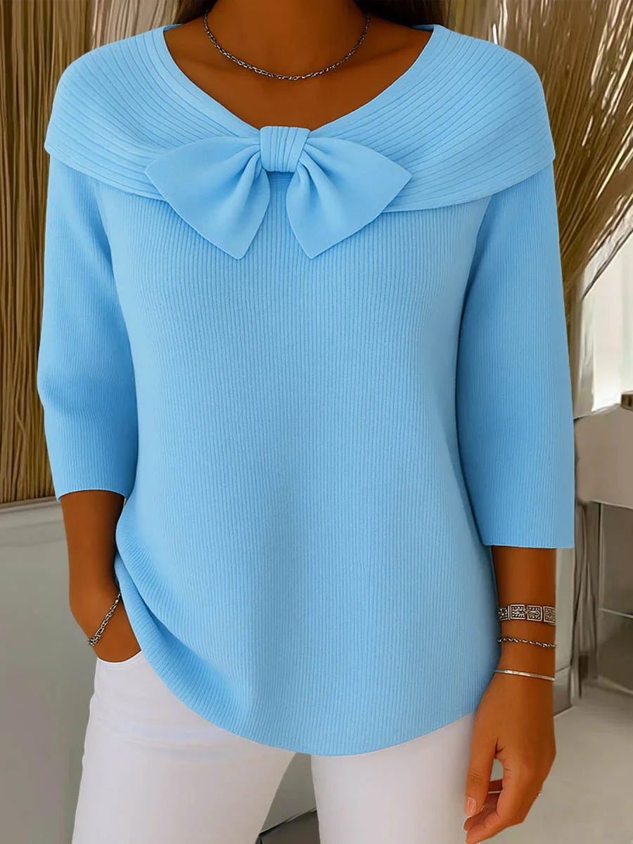 Beatriz | Knitted Sweater With A Round Neckline