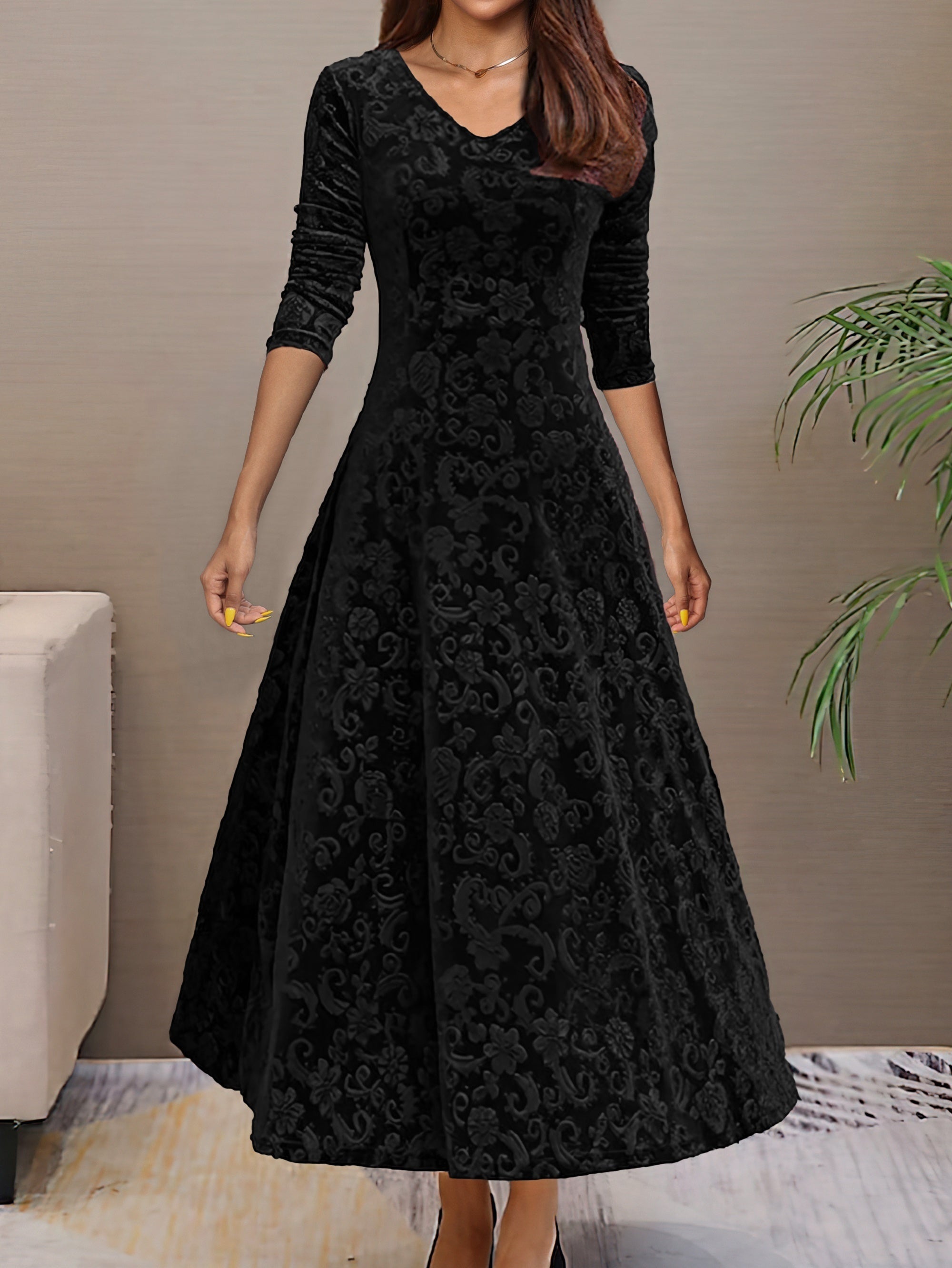Blair | Holiday Velvet Elegance Dress