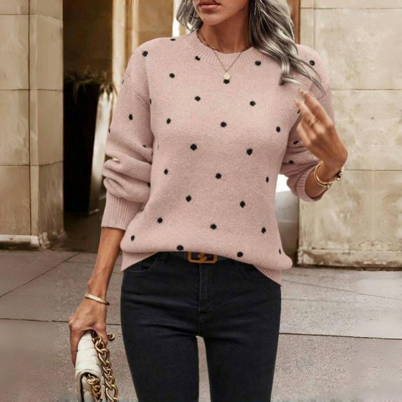 Mackenzie | Knit Sweater with Small Dots