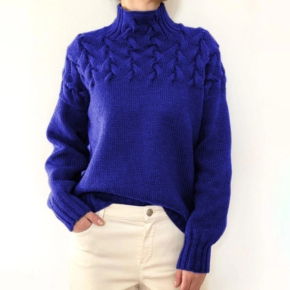 Reagan | Soft and Embracing High Neck Sweater