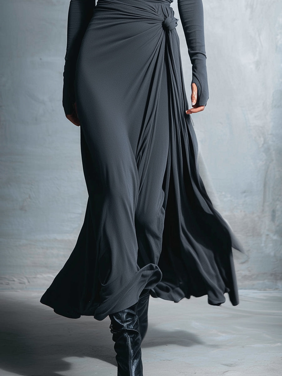 Florence | Maxi Dress with Side Knot