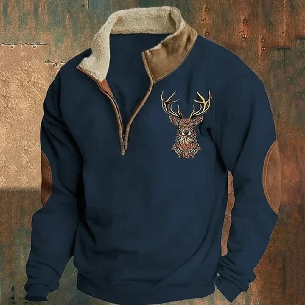 Magnus | Nordic Deer Sweater