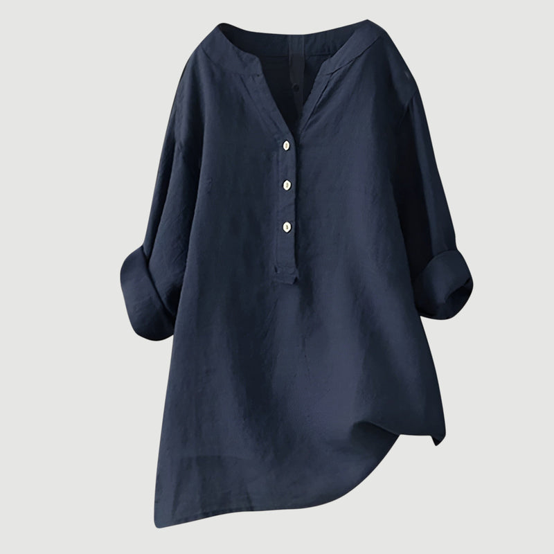 Hannah | Elegant Blouse with Buttons