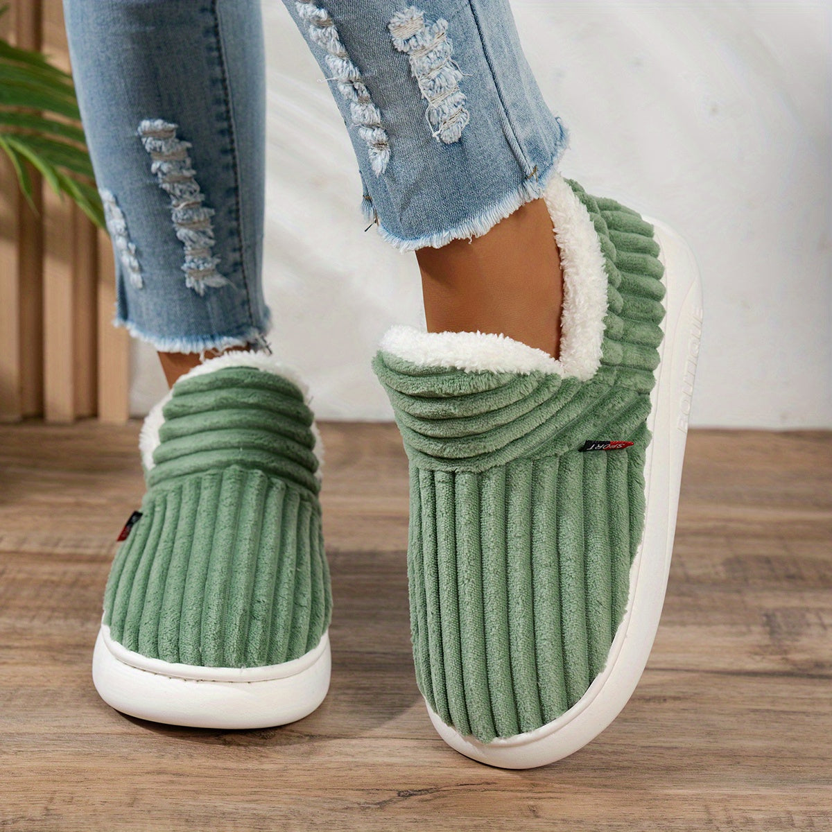 Eve | CozyStep Plush House Slippers