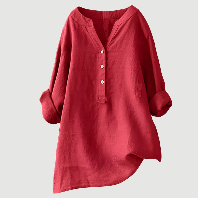 Hannah | Elegant Blouse with Buttons