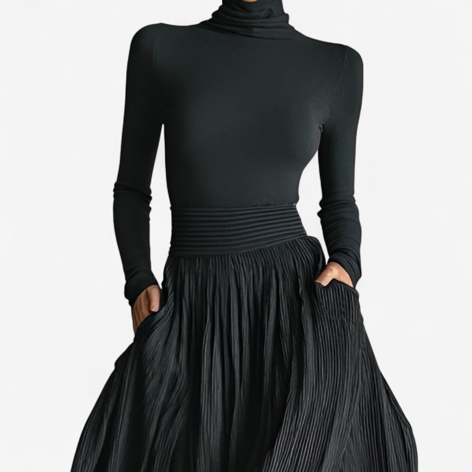 Sabrina | High-Waisted Maxi Dress
