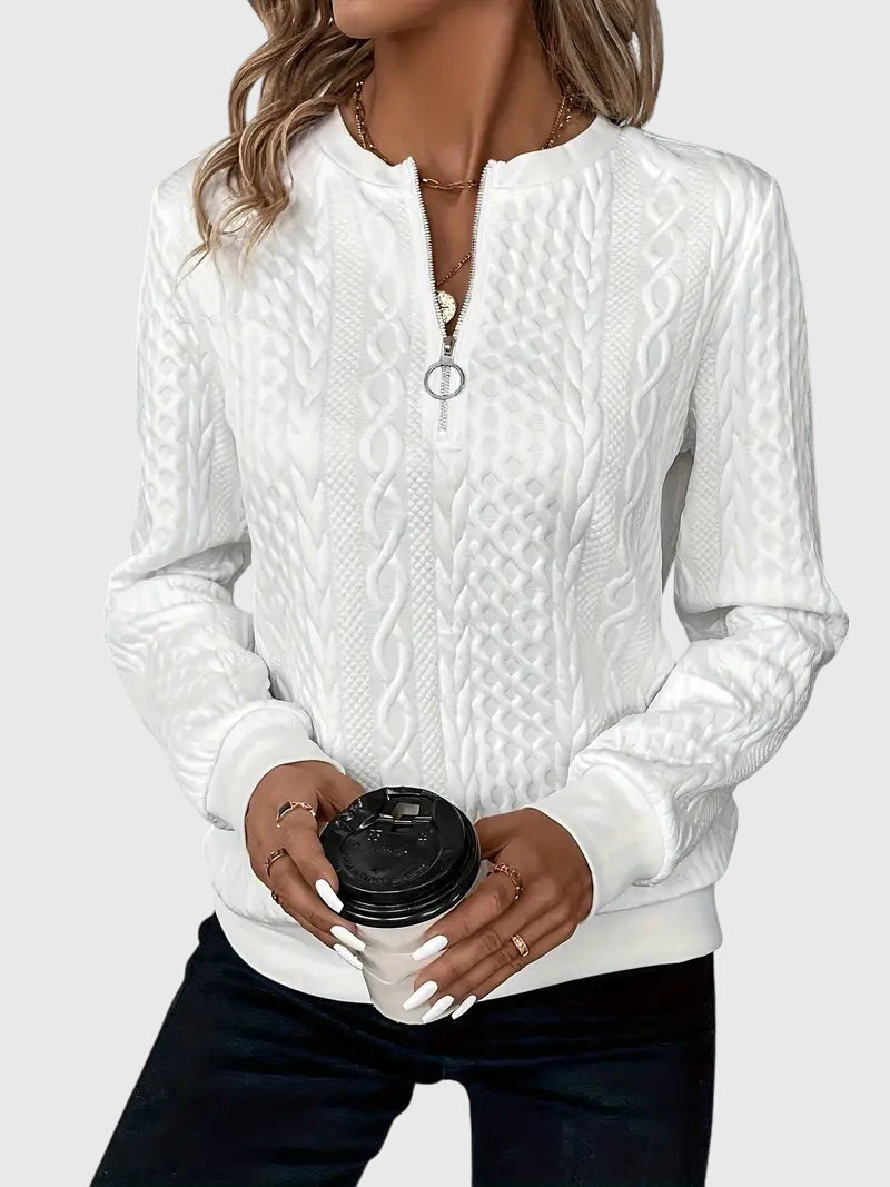 Brianna | Sweater with Zipper