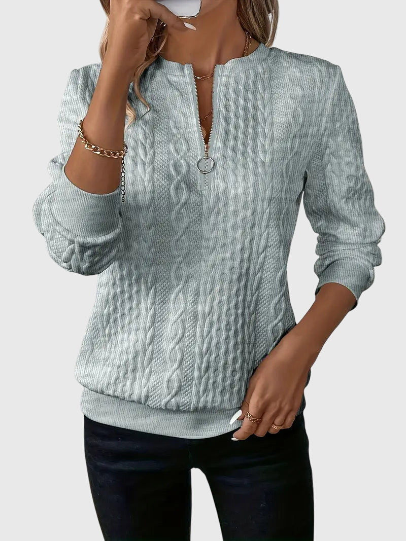 Brianna | Sweater with Zipper