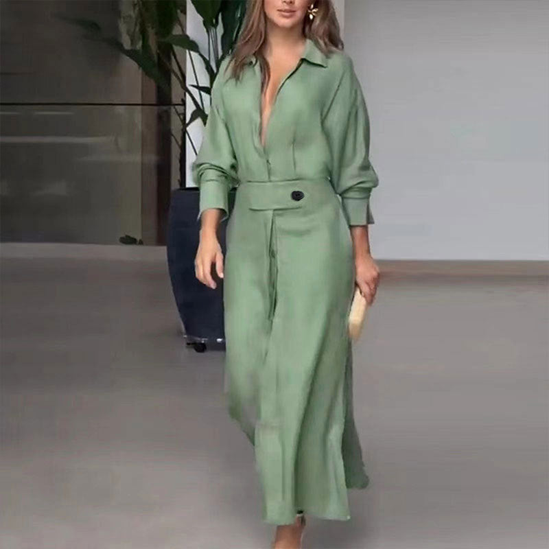 Noelle | Long Sleeved Midi Dress