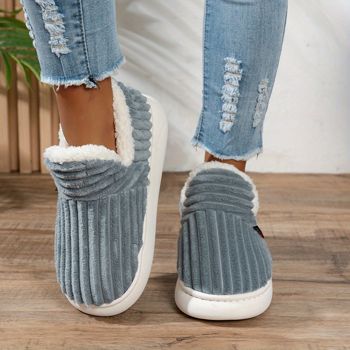 Eve | CozyStep Plush House Slippers