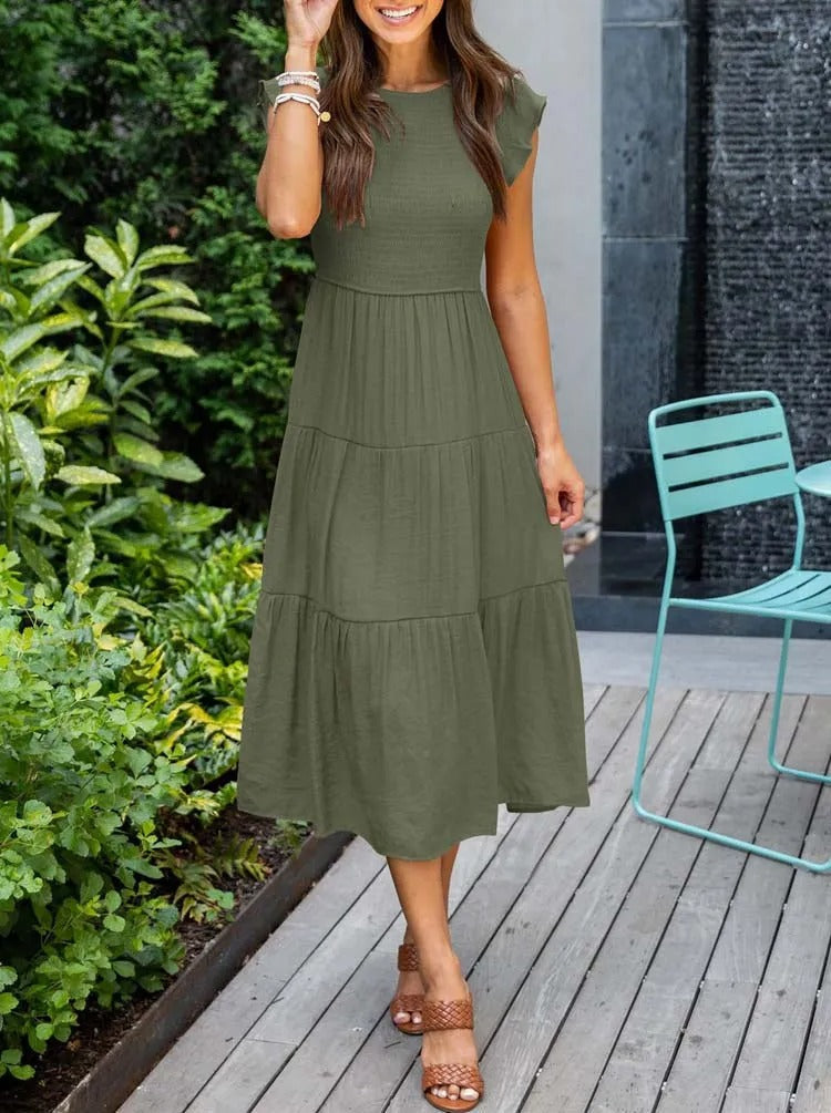 Marlene | Elegant Dress with Tummy Coverage