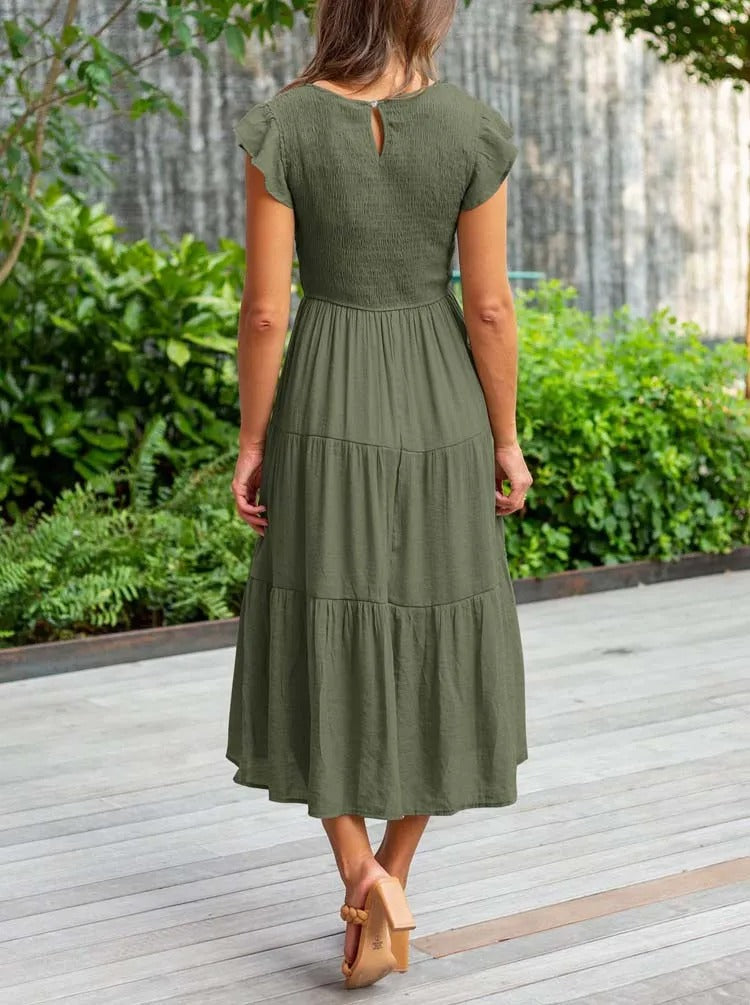 Marlene | Elegant Dress with Tummy Coverage
