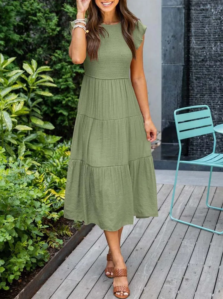 Marlene | Elegant Dress with Tummy Coverage