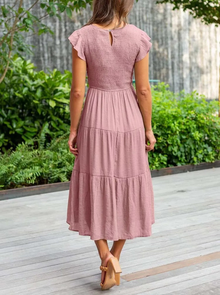 Marlene | Elegant Dress with Tummy Coverage