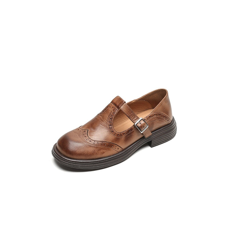Hazel | Elegant Mary Janes Made Of Leather