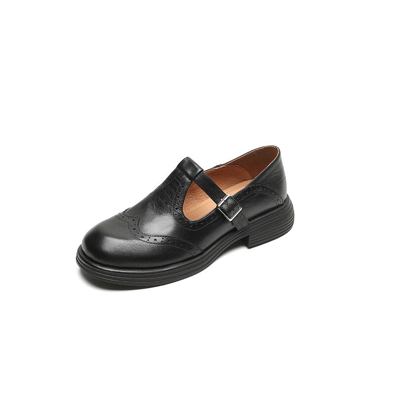 Hazel | Elegant Mary Janes Made Of Leather