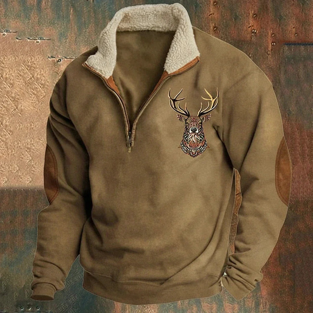 Magnus | Nordic Deer Sweater
