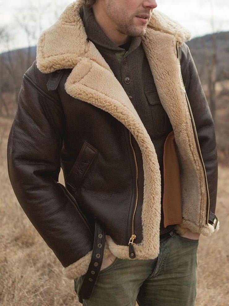 James | Warm Leather Jacket