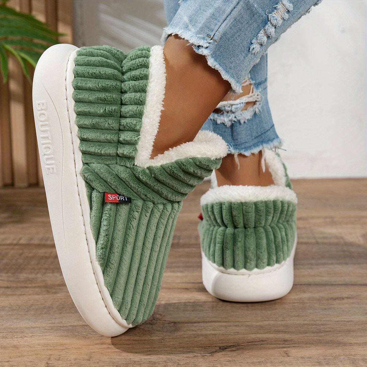 Eve | CozyStep Plush House Slippers