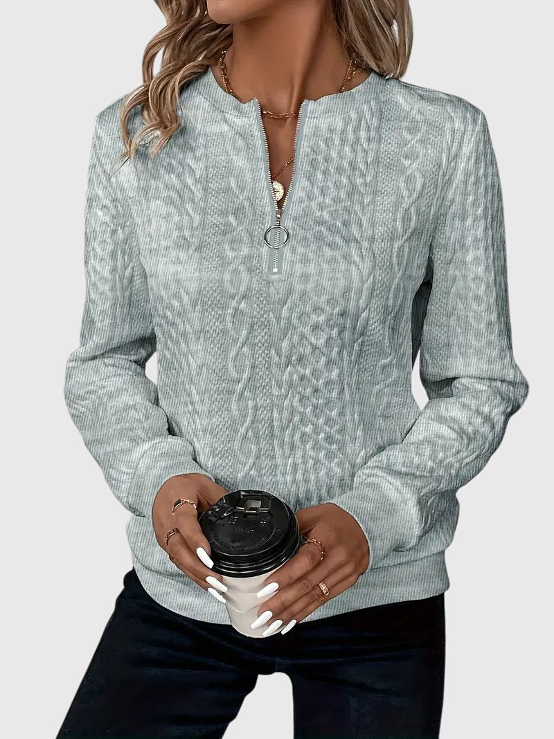 Brianna | Sweater with Zipper